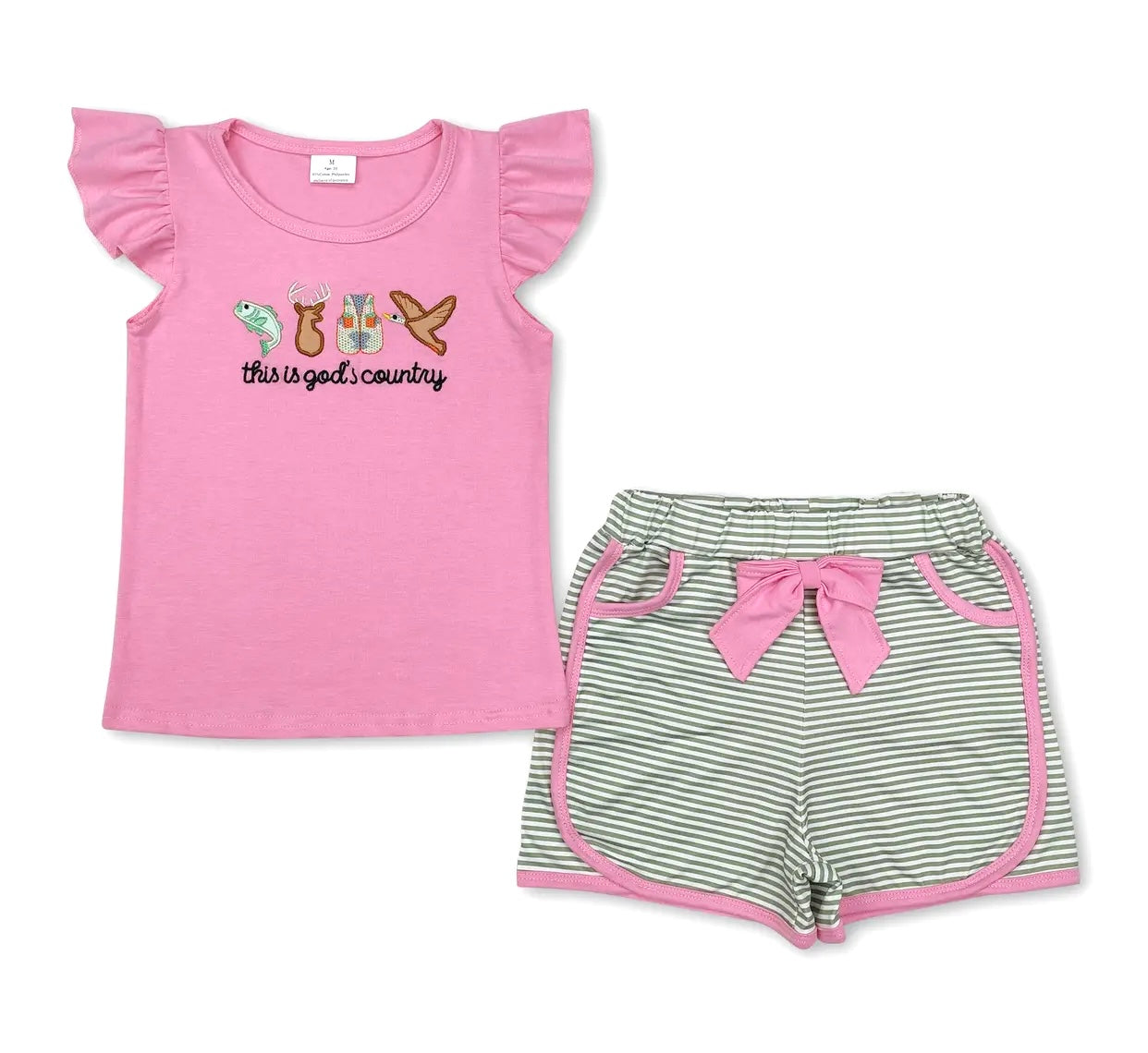 Gods Country Ruffle Set