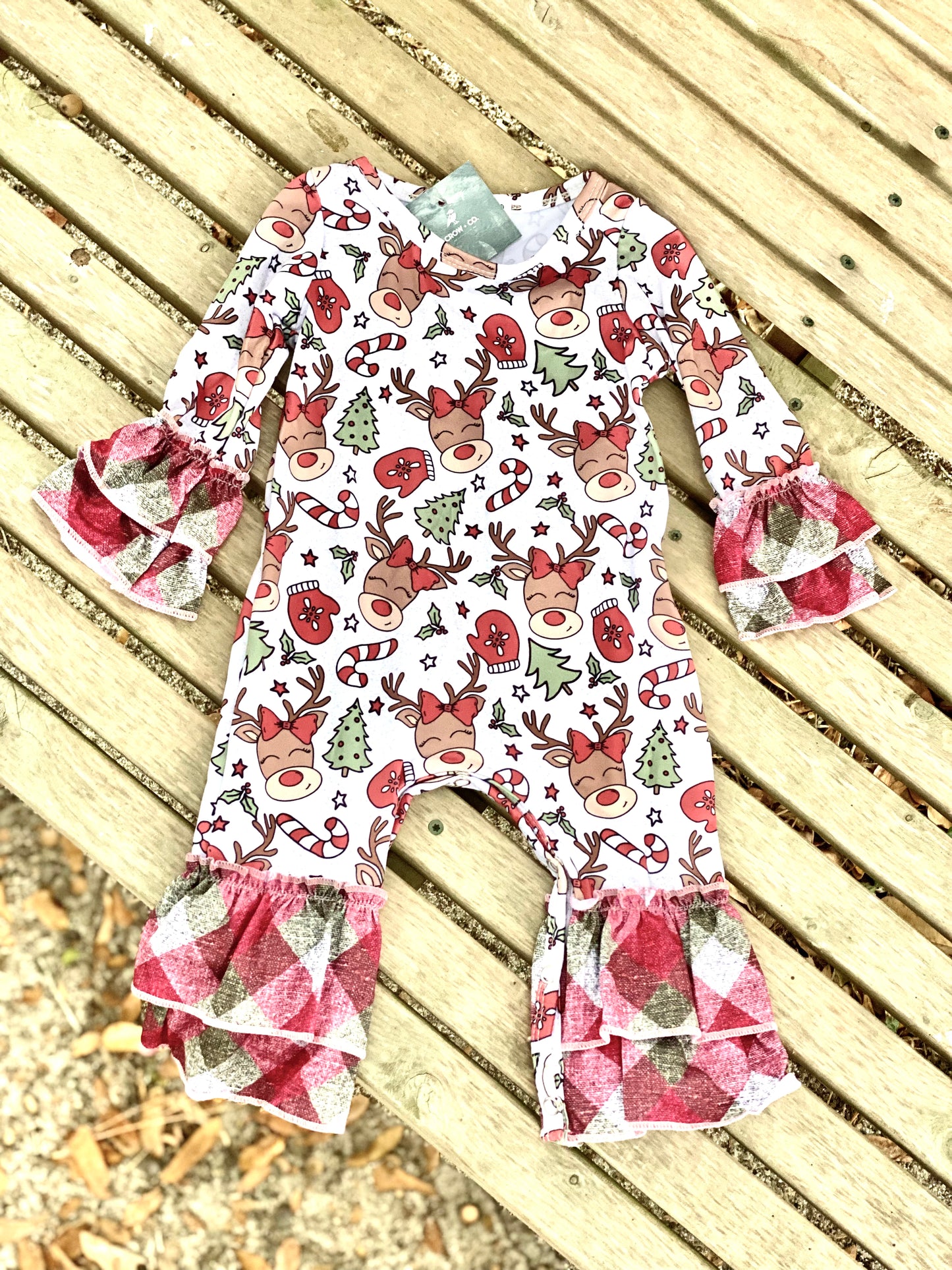 Reindeer Ruffle Outfit