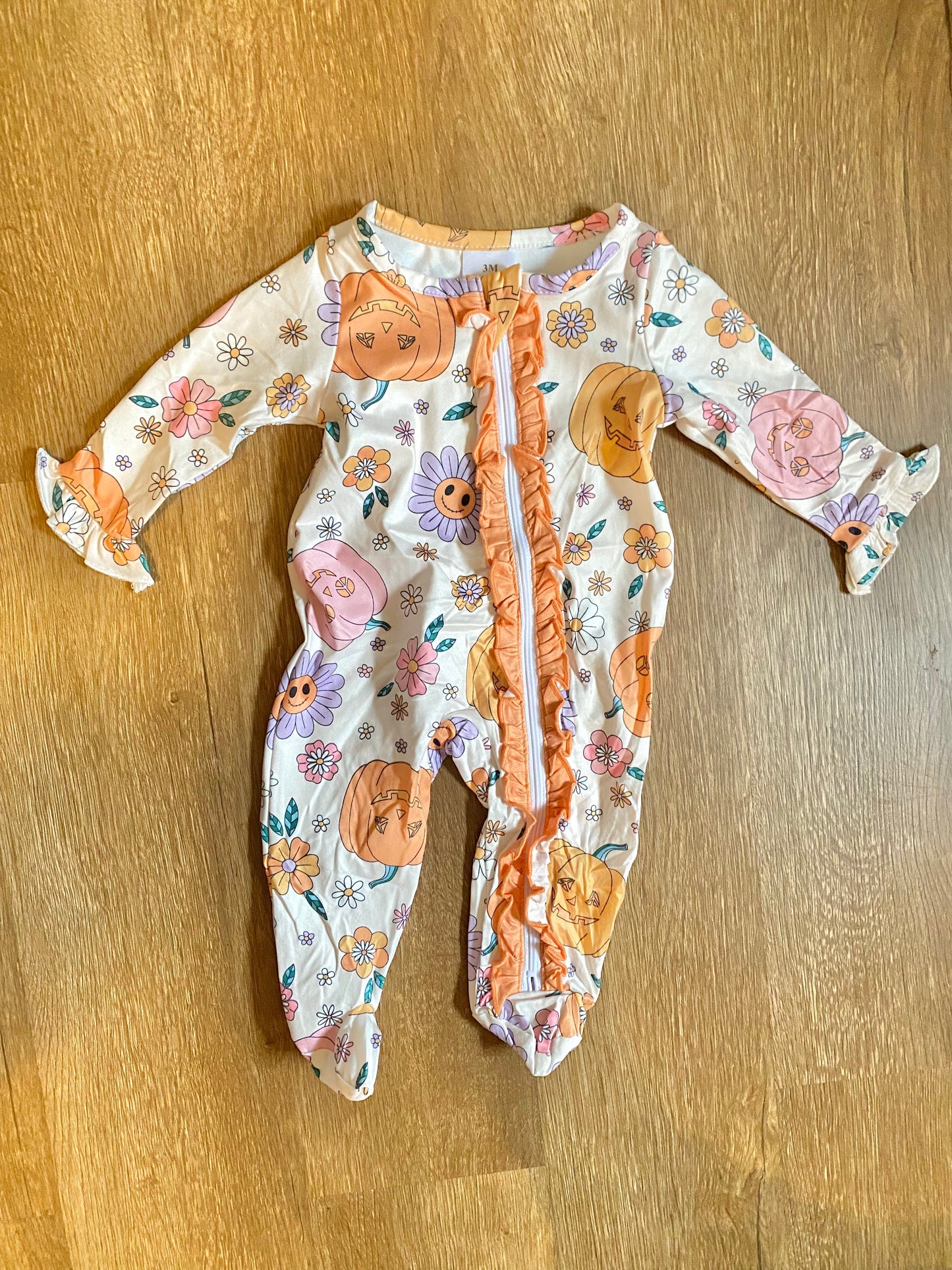 Smiley Pumpkin Sleeper