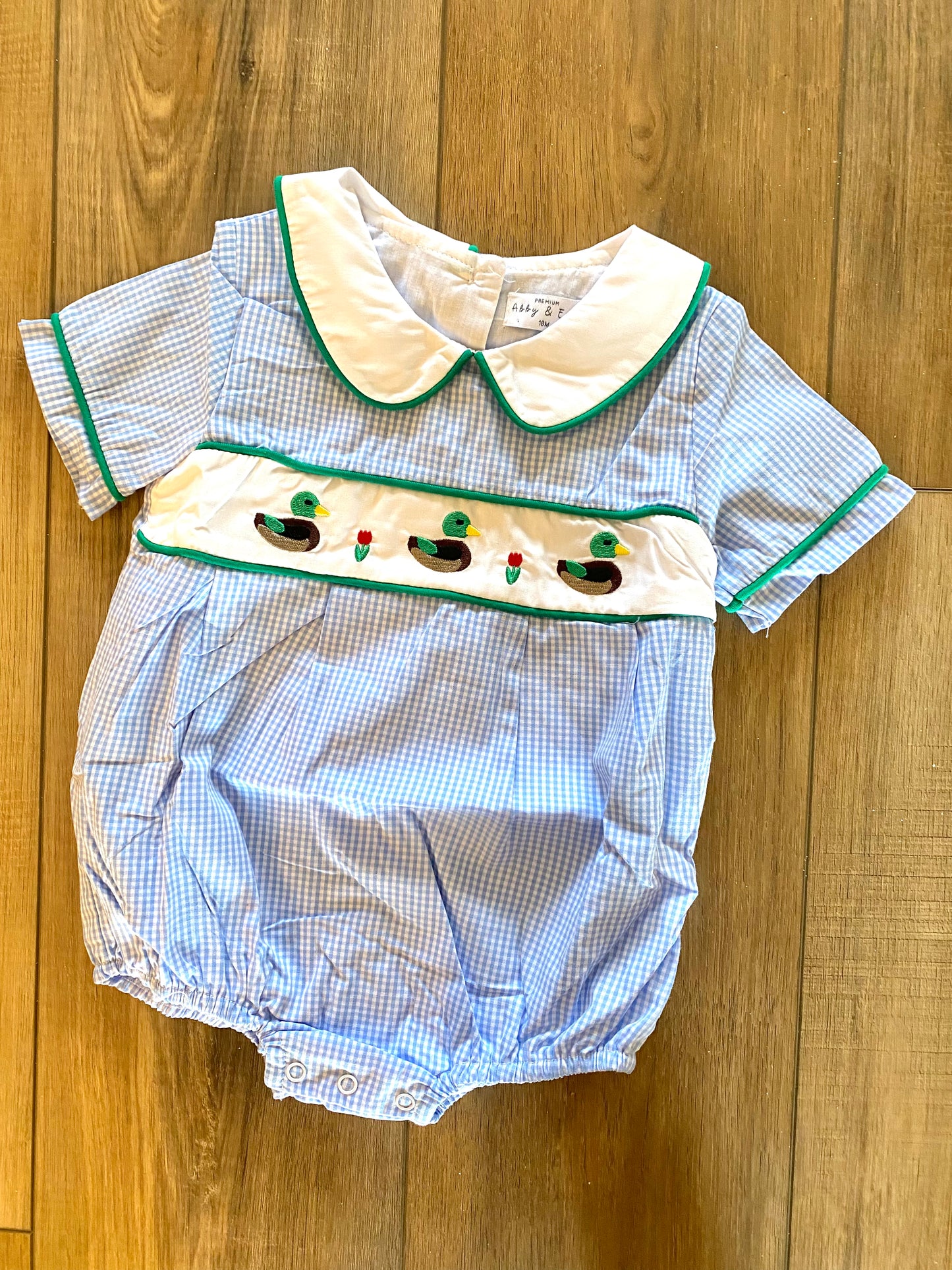 Gingham Duck Bubble