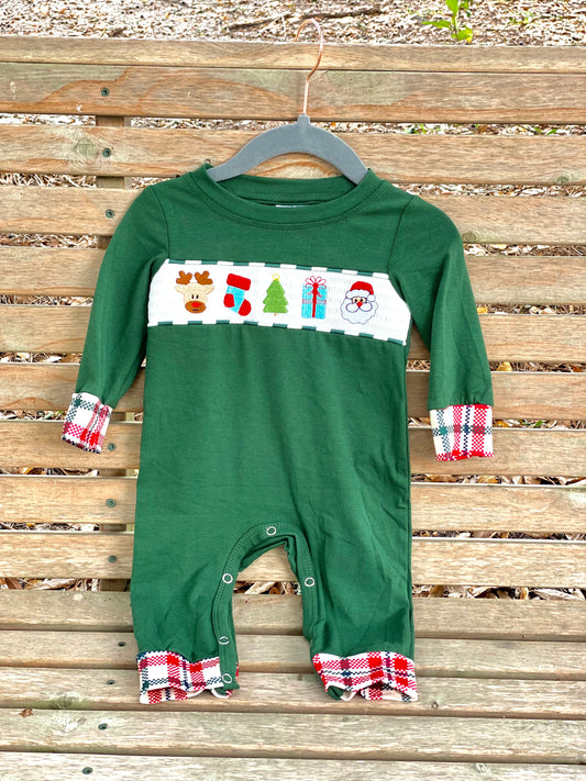 Evergreen Christmas Boy Outfit