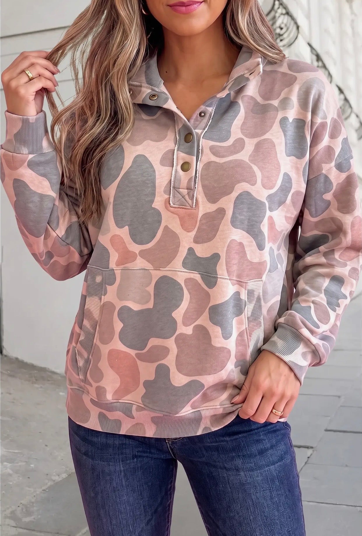 Blazed Camo Pullover
