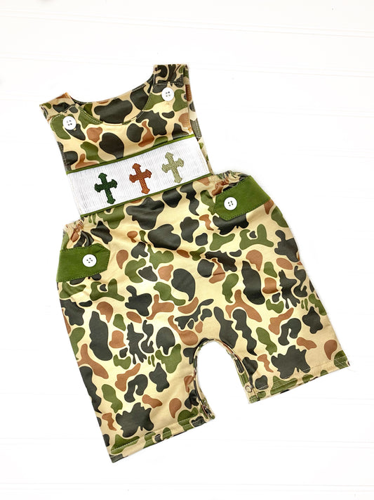 Camo Cross Shortall