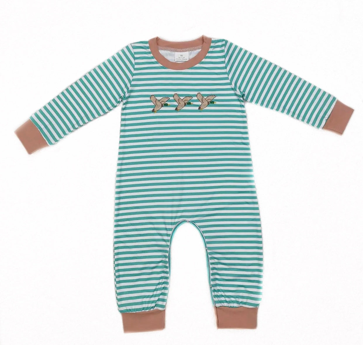 Striped Mallard Onesie