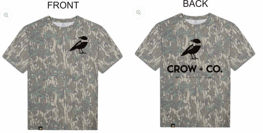 Adult Green Leaf Mossy Oak Tee