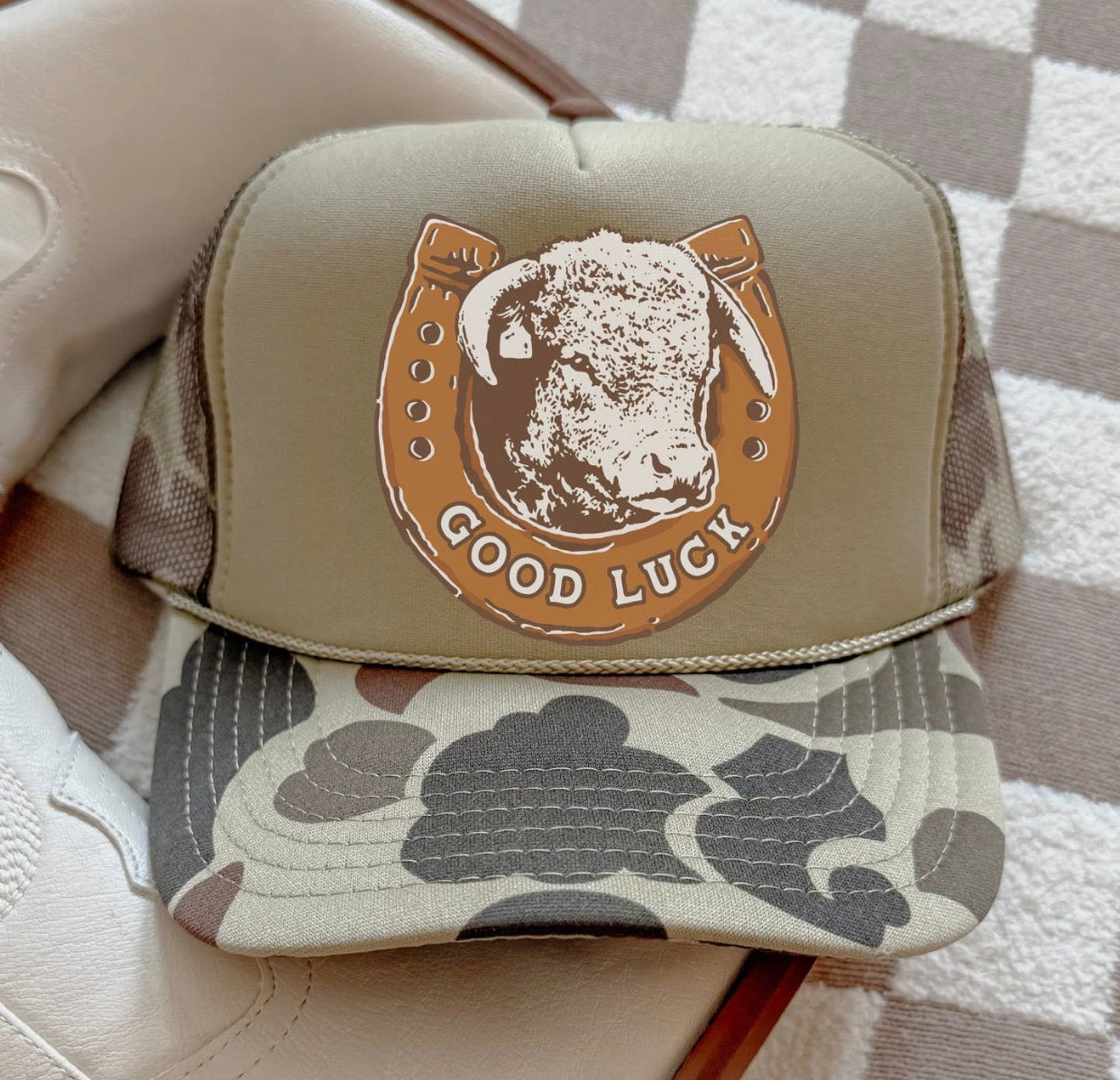 Goodluck Camo Hat