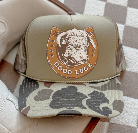 Goodluck Camo Hat