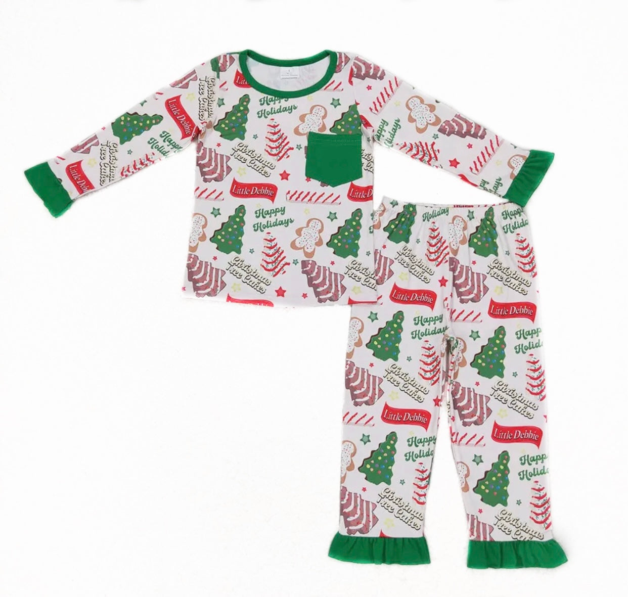 A Debbie Christmas Ruffle Set – Crow + Co.