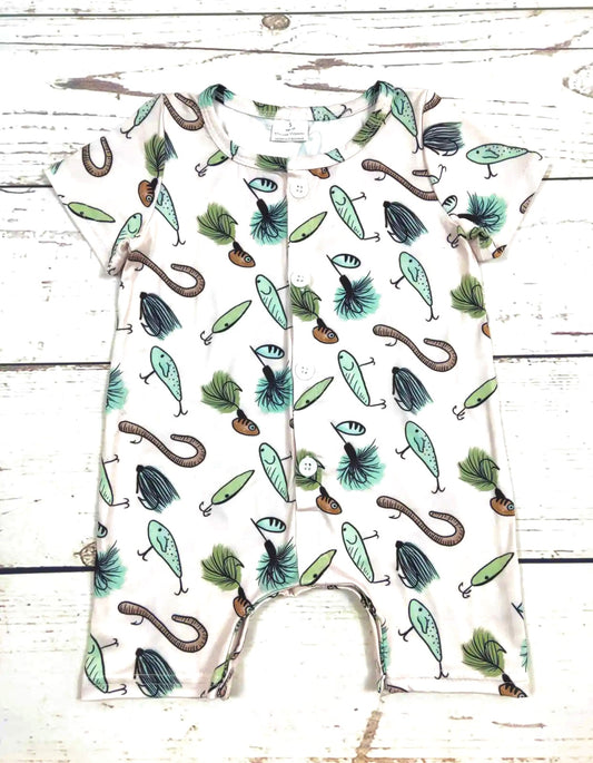 Fishing with Dad Romper