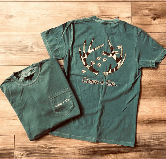Adult Trackin Bucks Tee
