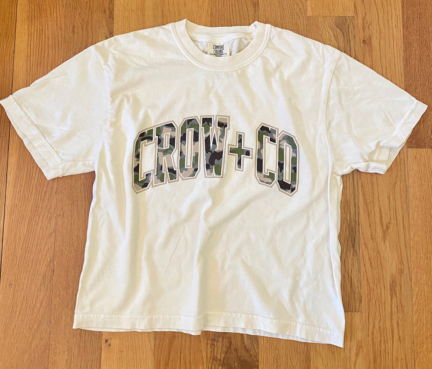 Adult Cropped Crow + Co. Tee