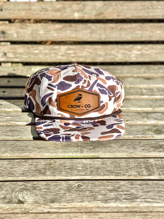 Toddler/Youth Camo Crow Hat