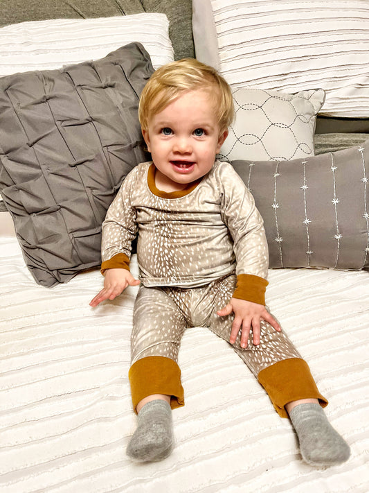 Fawn Pajama Set